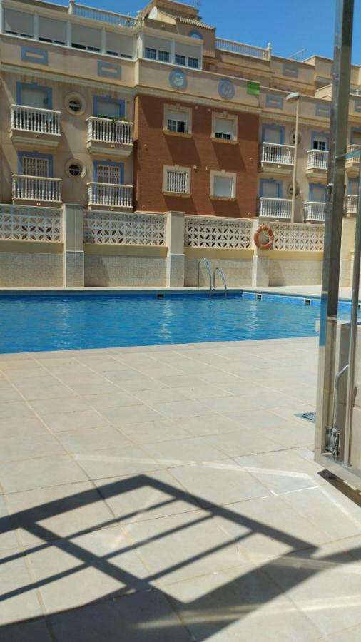Precioso Apartamento En Residencial Con Piscina Roquetas de Mar Exterior photo